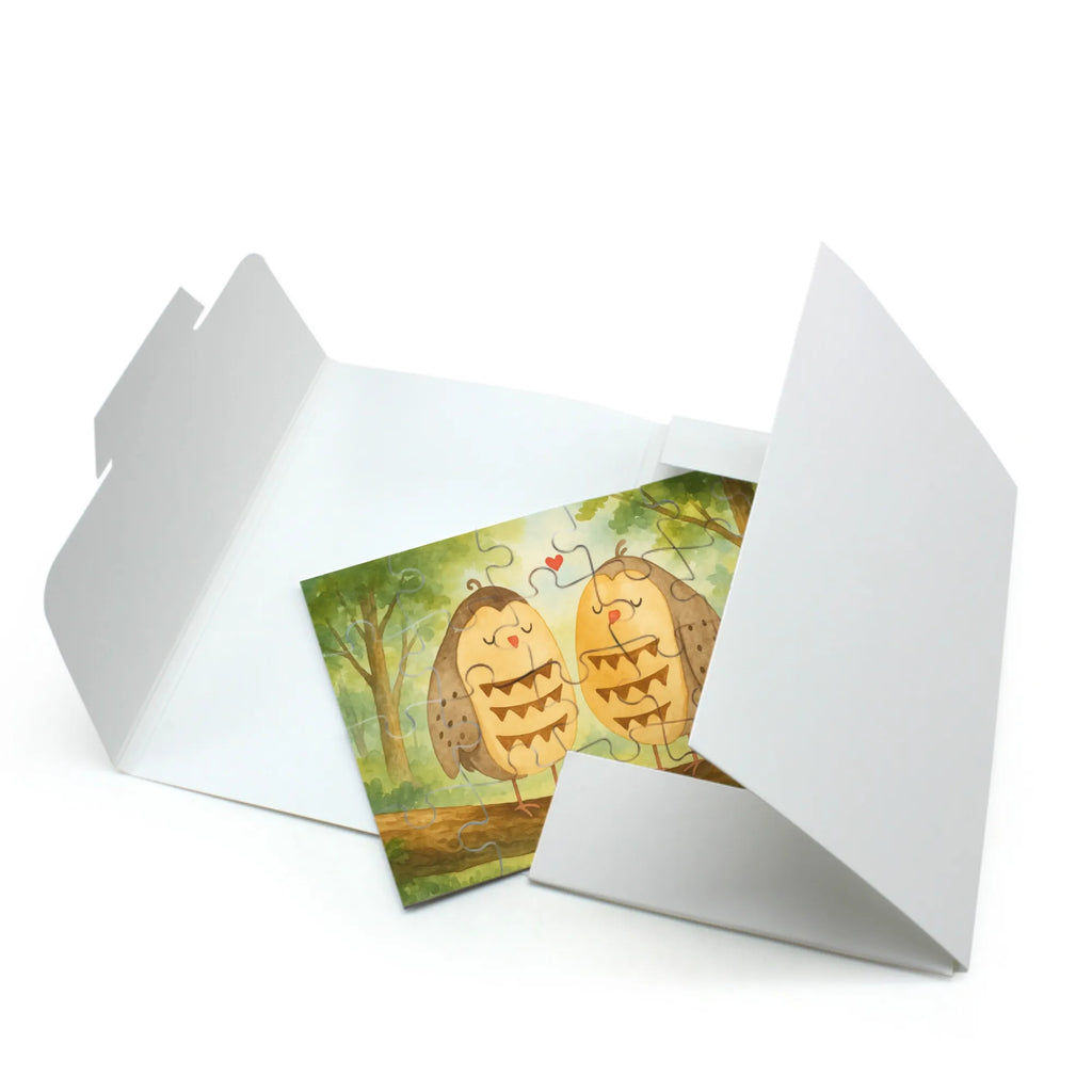 Puzzle Eulen Liebe Design Puzzle, Eule, Eule Deko, Liebe, Hochzeit Spruch, Owl, All you need is love, Liebe Spruch, Freundin Geschenk, Freund, Wortspiel lustig