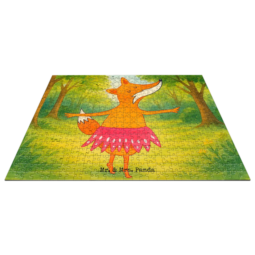 Puzzle Fuchs Ballerina Design Puzzle, Fuchs, Fuchs Spruch, Füchse, Füchsin, Ballerina, Ballett, Tänzerin, Tanzen, Party, Einladung, Geburtstag