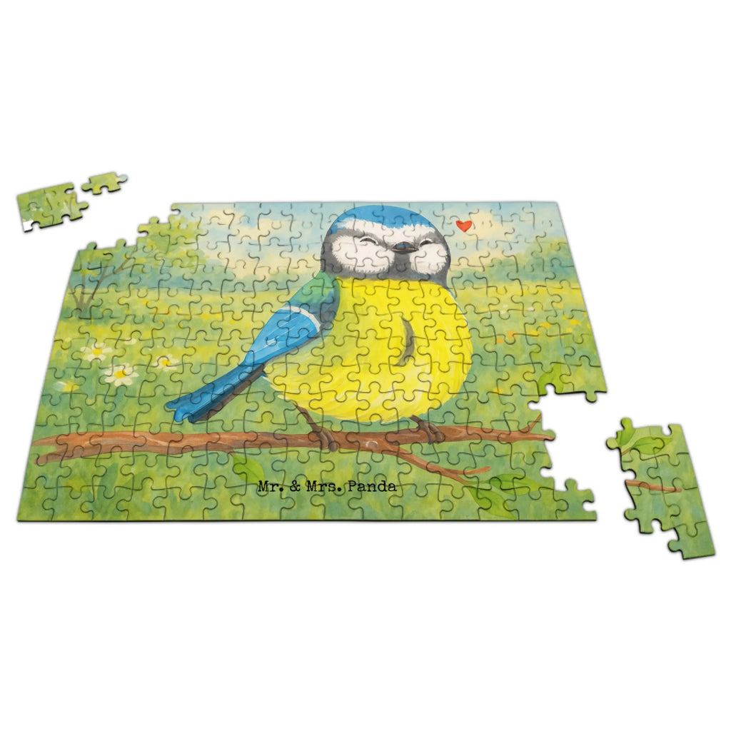 Puzzle Vogel Blaumeise Design Puzzle, Ostern, Osterhase, Ostergeschenke, Osternest, Osterdeko, Geschenke zu Ostern, Ostern Geschenk, Ostergeschenke Kinder, Ostern Kinder, Ostergrüße, Blaumeise, Vogel, liebe Grüße, Frühling, Frühlingsgefühle, Osterzeit