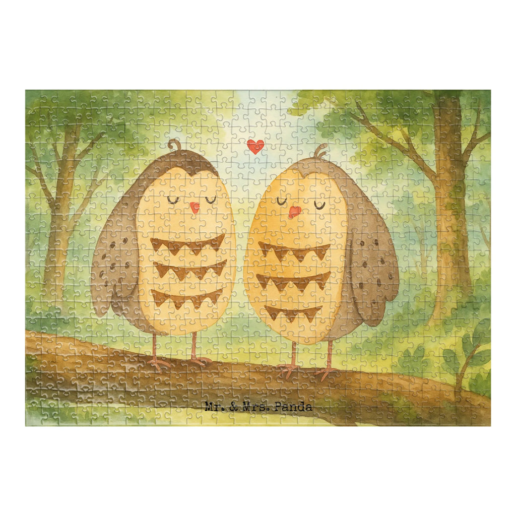 Puzzle Eulen Liebe Design Puzzle, Eule, Eule Deko, Liebe, Hochzeit Spruch, Owl, All you need is love, Liebe Spruch, Freundin Geschenk, Freund, Wortspiel lustig