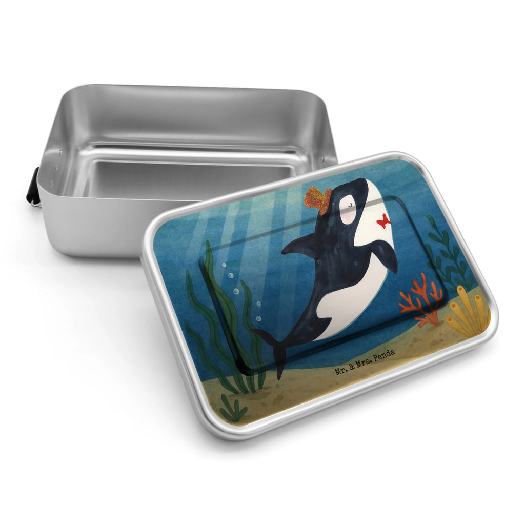 Metall Brotdose Orca Zylinder Design Brotdose Metall, Vesperdose Metall, Metallbox, Brotdose, Brotdose Arbeit, Metall Brotdose, Schul Brotdose, Pausenbox, Brotbox, Lunchbox Metall, Metall Brotbox, Brotbox Metall, Kinder Brotdose, Vintage Brotdose, Urlaub, Meer, Meerestiere, Glitzer, Narwal, Glückwunsch, Geburtstag, Glitter, Feier, Fest, Orca, Konfetti, Fete