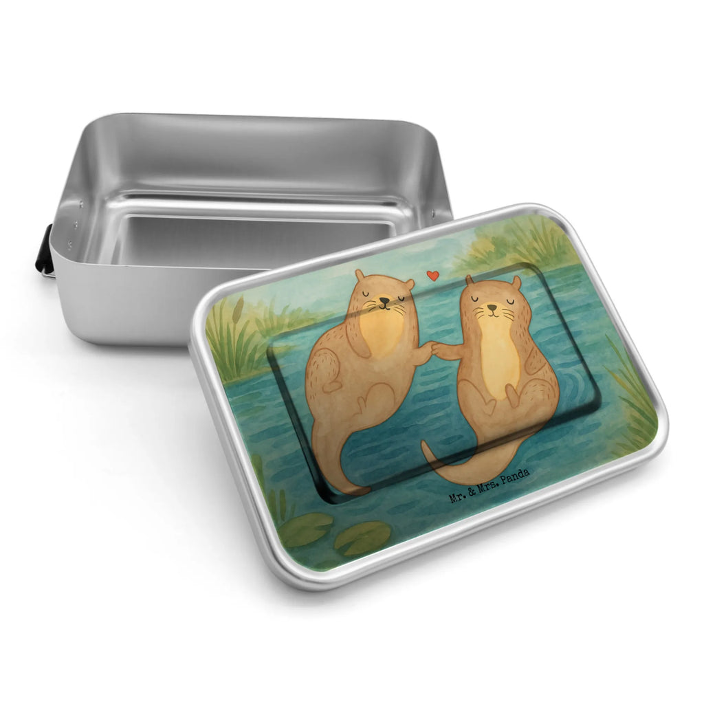 Metall Brotdose Otter Hände halten Design Metallbox, Vintage Brotdose, Vesperdose Metall, Metall Brotbox, Schul Brotdose, Kinder Brotdose, Lunchbox Metall, Pausenbox, Brotbox Metall, Metall Brotdose, Brotdose Arbeit, Brotdose Metall, Brotbox, Brotdose, Otter, Fischotter, Seeotter, Otter Seeotter See Otter