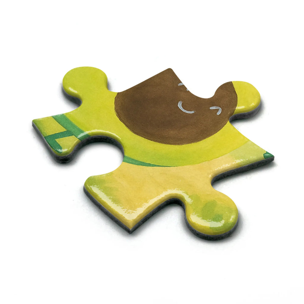 Puzzle Avocado Pärchen Design Puzzle, Avocado, Veggie, Vegan, Gesund, Avocuddle, Liebe, Schwangerschaft, Familie, Babyshower, Babyparty, Hochzeit, Kinder, Avocados, Geburt