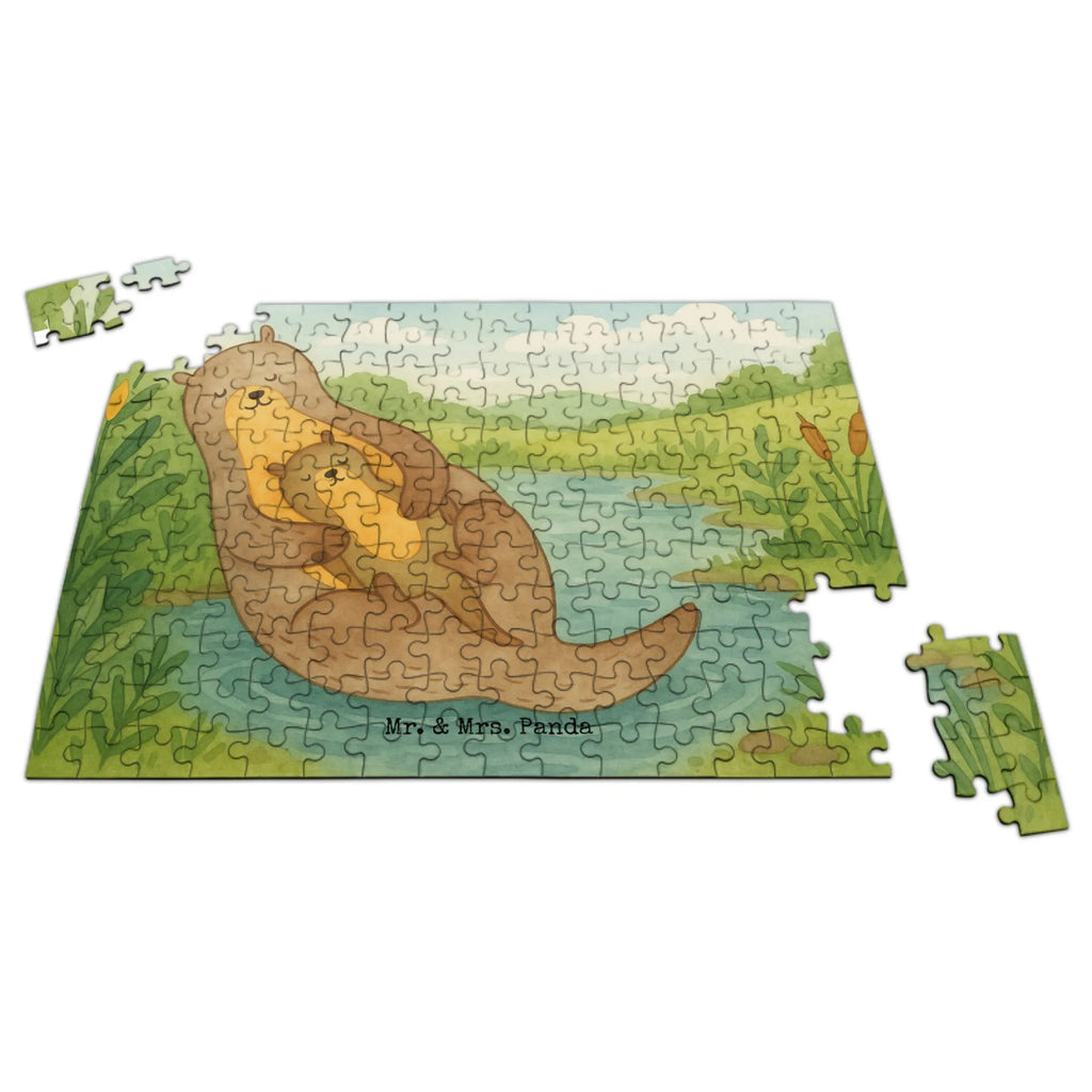 Puzzle Otter Kind Design Puzzle, Otter, Fischotter, Seeotter, Otter Seeotter See Otter