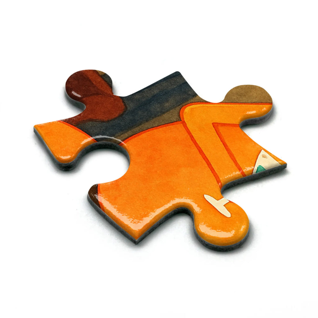 Puzzle Fuchs Lord Design Puzzle, Fuchs, Füchse, tröstende Worte, Spruch lustig, Liebeskummer Geschenk, Motivation Spruch, Problemlösung