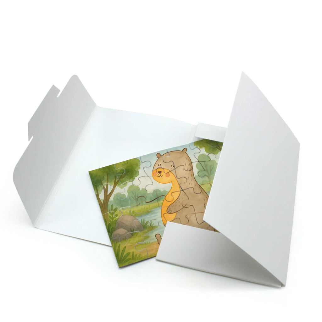 Puzzle Otter Bauch Design Puzzle, Otter, Fischotter, Seeotter, Otter Seeotter See Otter