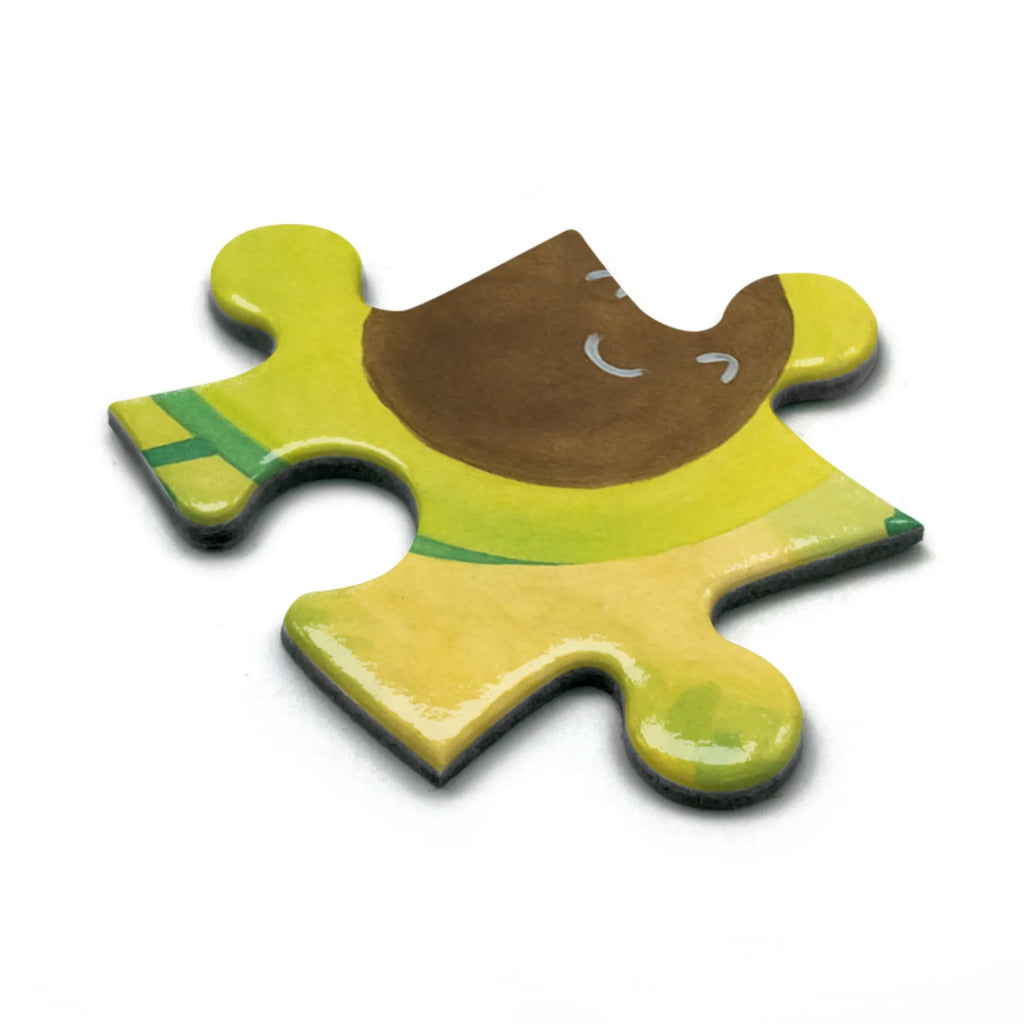 Puzzle Avocado Pärchen Design Puzzle, Avocado, Veggie, Vegan, Gesund, Avocuddle, Liebe, Schwangerschaft, Familie, Babyshower, Babyparty, Hochzeit, Kinder, Avocados, Geburt