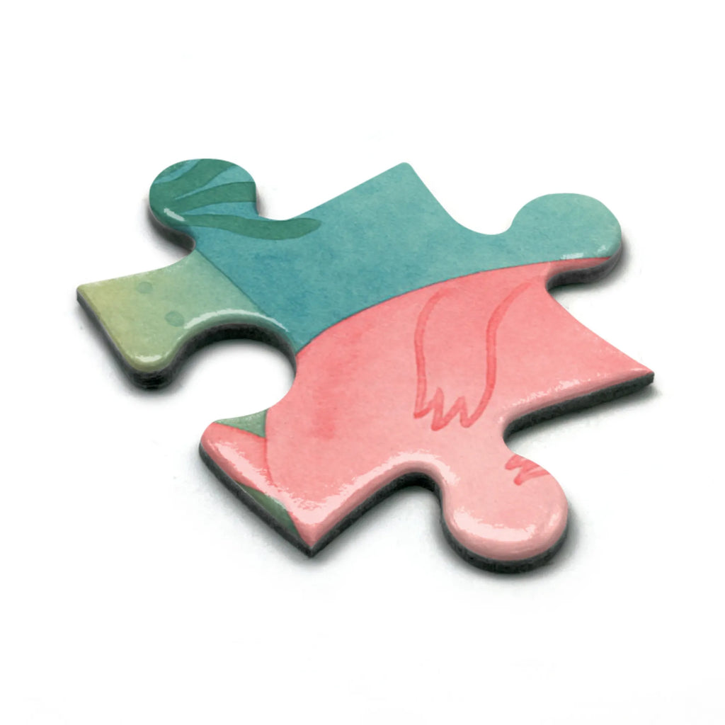 Puzzle Axolotl Niedlich Design Puzzle, Axolotl, Molch, Axolot, vergnügt, fröhlich, zufrieden, Lebensstil, Weisheit, Lebensweisheit, Liebe, Freundin