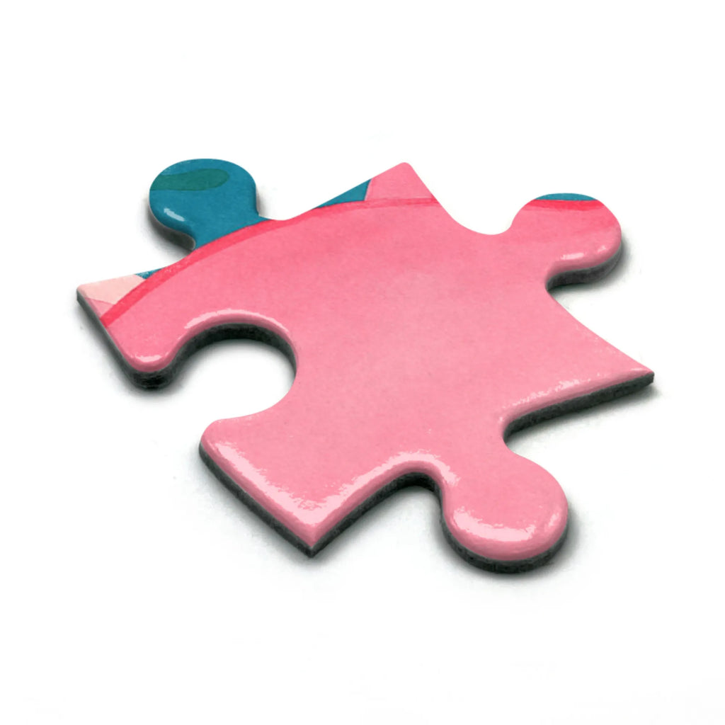 Puzzle Axolotl Hurra Design Puzzle, Axolotl, Molch, Axolot, Schwanzlurch, Lurch, Lurche, fröhlich, Spaß, Freude, Motivation, Zufriedenheit