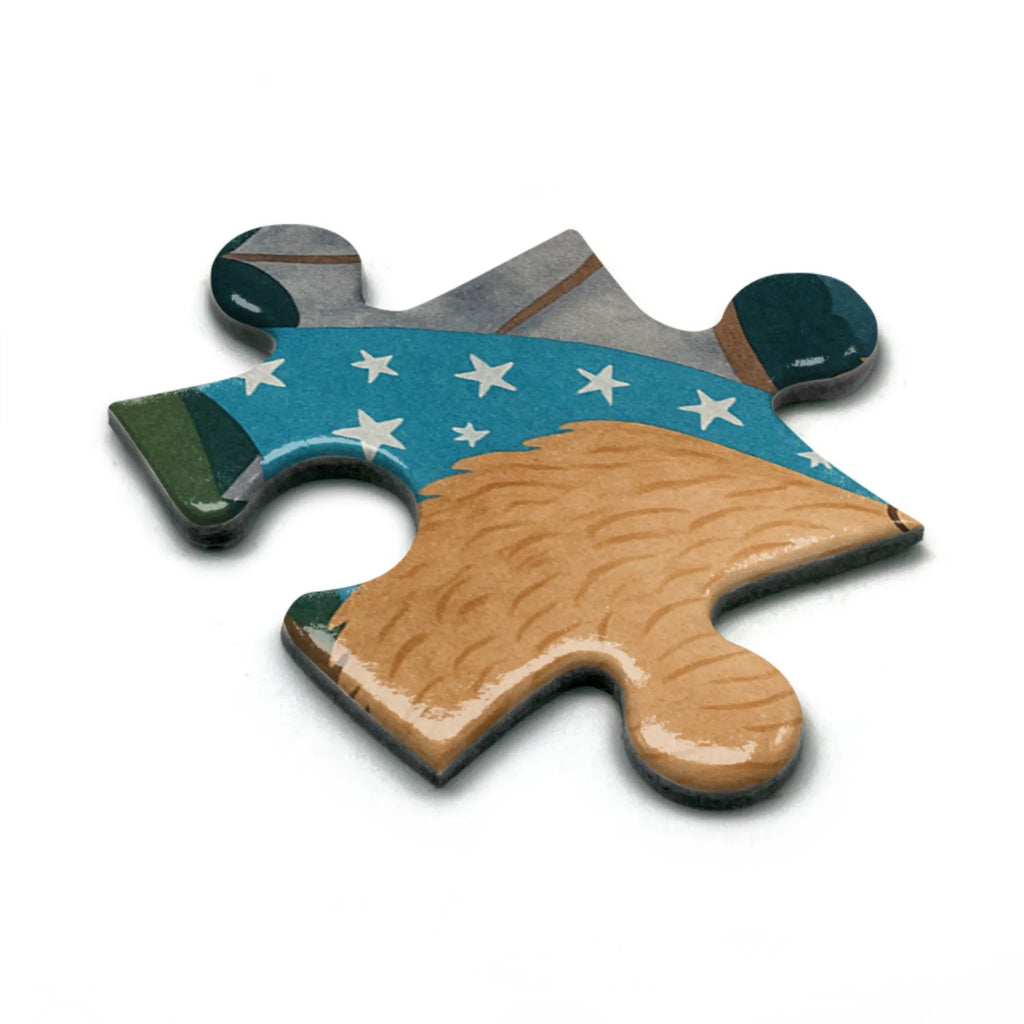 Puzzle Fledermaus Zauberer Design Puzzle, Tiermotive, Gute Laune, lustige Sprüche, Tiere, Fledermaus, Fledermäuse, Zauberer, Magier, Frauen, reinsteigern