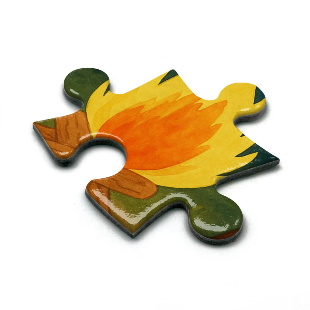 Puzzle Bär & Marienkäfer Lagerfeuer Design Puzzle, Bär, Teddy, Teddybär, Lagerfeuer