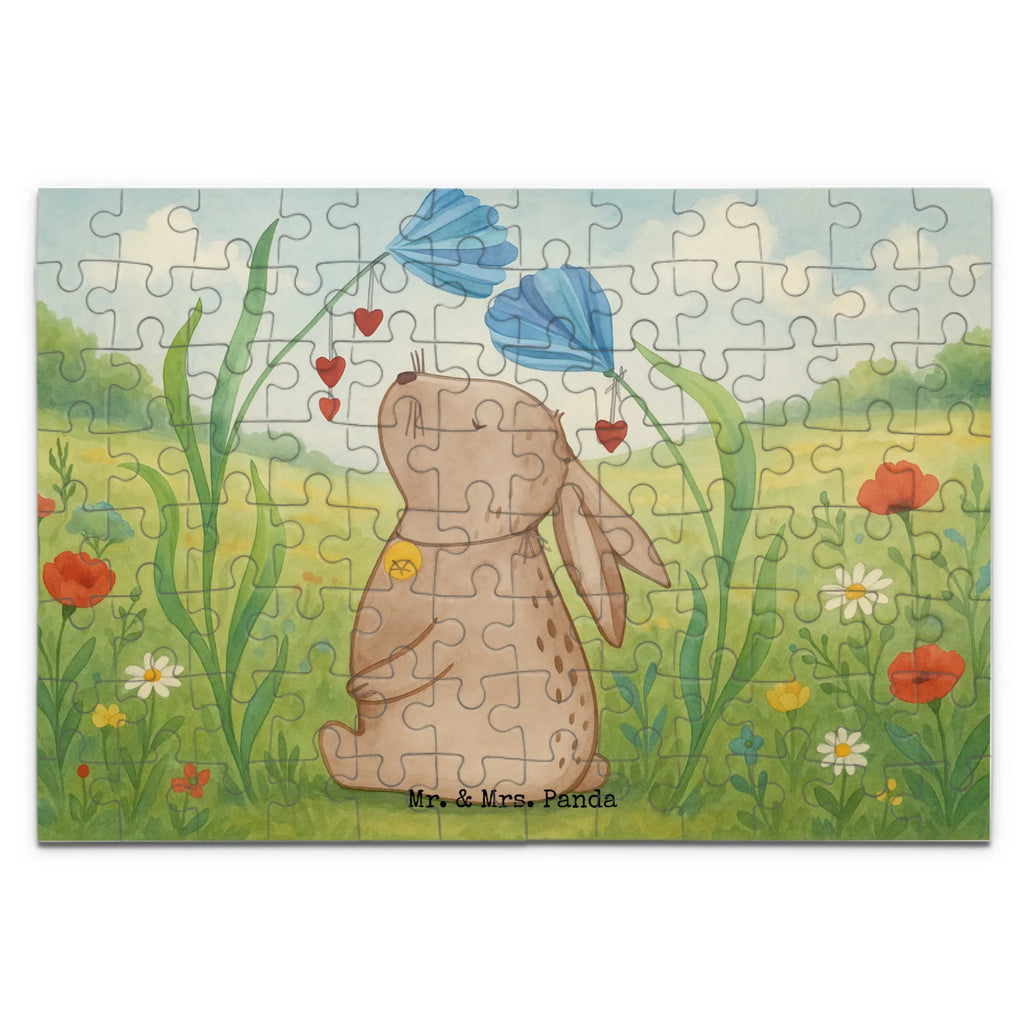 Puzzle Hase Blume Design Puzzle, Ostern, Osterhase, Ostergeschenke, Osternest, Osterdeko, Geschenke zu Ostern, Ostern Geschenk, Ostergeschenke Kinder, Ostern Kinder, Hase, Kaninchen, Kind, Taufe, Taufgeschenk, Geburt, Schwangerschaft, erstes Kind, Kindergeburtstag, Geburtstag, Hoffnung, Träume