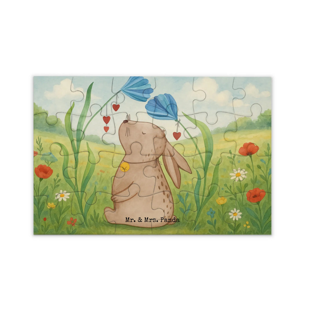 Puzzle Hase Blume Design Puzzle, Ostern, Osterhase, Ostergeschenke, Osternest, Osterdeko, Geschenke zu Ostern, Ostern Geschenk, Ostergeschenke Kinder, Ostern Kinder, Hase, Kaninchen, Kind, Taufe, Taufgeschenk, Geburt, Schwangerschaft, erstes Kind, Kindergeburtstag, Geburtstag, Hoffnung, Träume