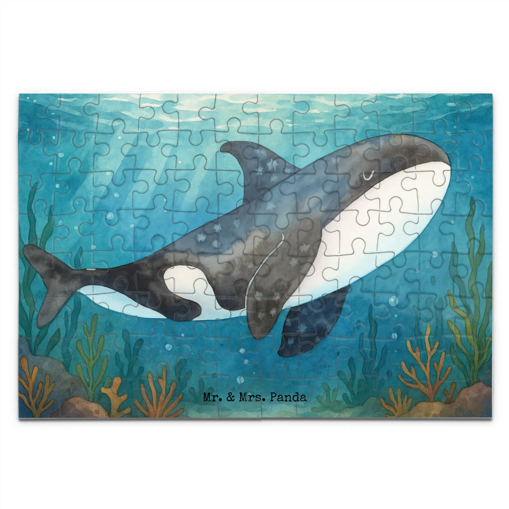 Puzzle Orca Design Puzzle, Meerestiere, Meer, Urlaub, Orca, Orcas, Killerwal, Wal, Möglichkeiten, Büro, Arbeit, Motivation, Selbstliebe, Neustart, Startup