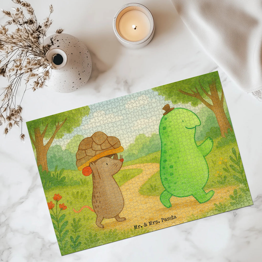 Puzzle Schildkröte Maus Design Puzzle, Schildkröte, Maus, Freunde, Freundinnen, beste Freunde, beste Freundinnen