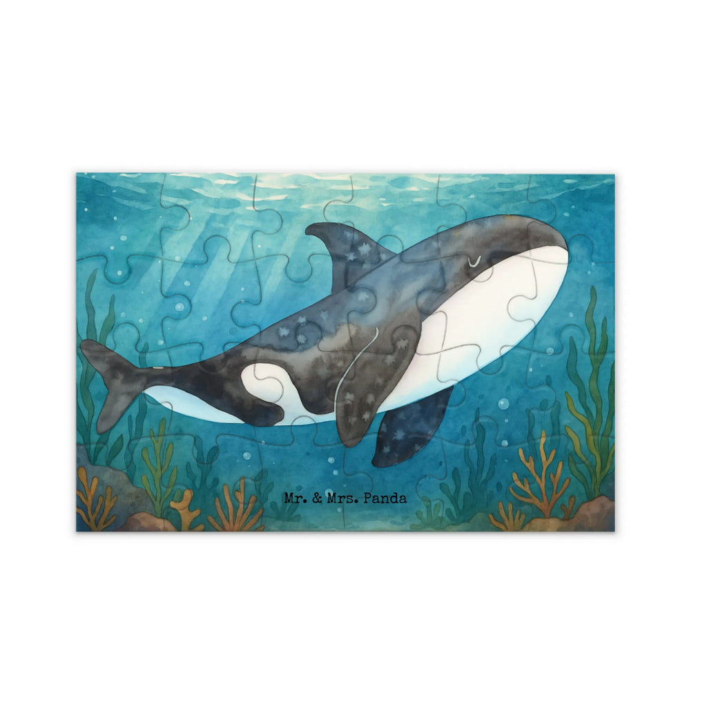 Puzzle Orca Design Puzzle, Meerestiere, Meer, Urlaub, Orca, Orcas, Killerwal, Wal, Möglichkeiten, Büro, Arbeit, Motivation, Selbstliebe, Neustart, Startup