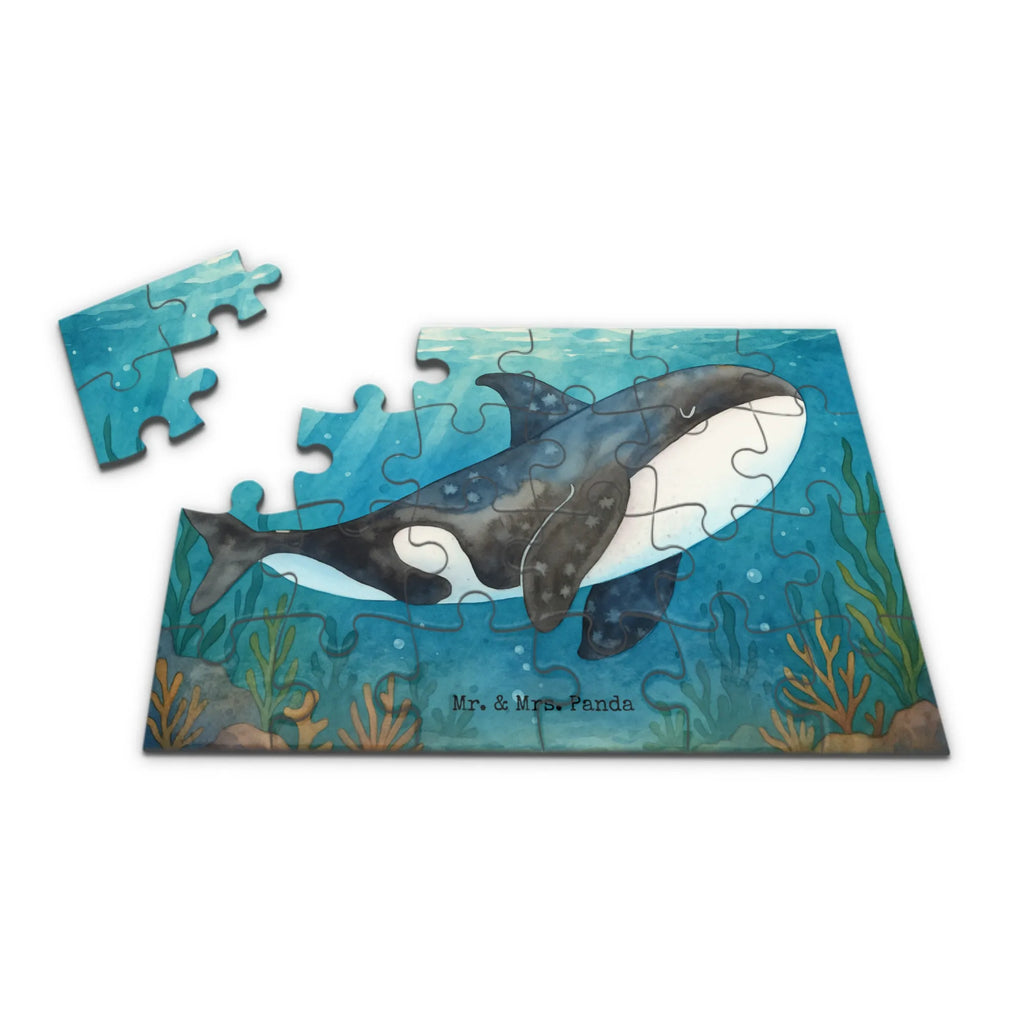 Puzzle Orca Design Puzzle, Meerestiere, Meer, Urlaub, Orca, Orcas, Killerwal, Wal, Möglichkeiten, Büro, Arbeit, Motivation, Selbstliebe, Neustart, Startup
