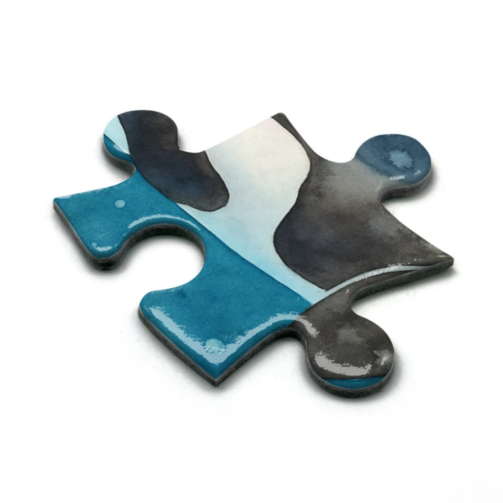 Puzzle Orca Design Puzzle, Meerestiere, Meer, Urlaub, Orca, Orcas, Killerwal, Wal, Möglichkeiten, Büro, Arbeit, Motivation, Selbstliebe, Neustart, Startup