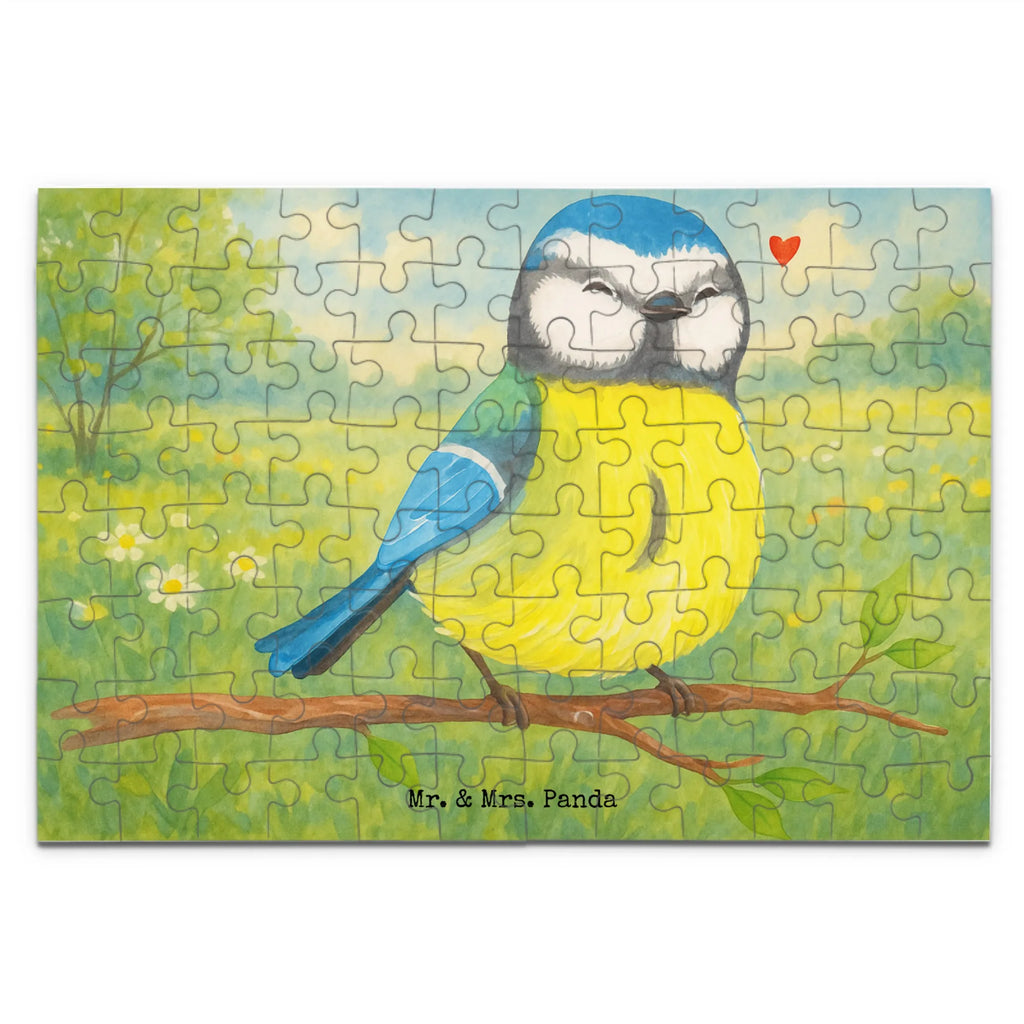 Puzzle Vogel Blaumeise Design Puzzle, Ostern, Osterhase, Ostergeschenke, Osternest, Osterdeko, Geschenke zu Ostern, Ostern Geschenk, Ostergeschenke Kinder, Ostern Kinder, Ostergrüße, Blaumeise, Vogel, liebe Grüße, Frühling, Frühlingsgefühle, Osterzeit