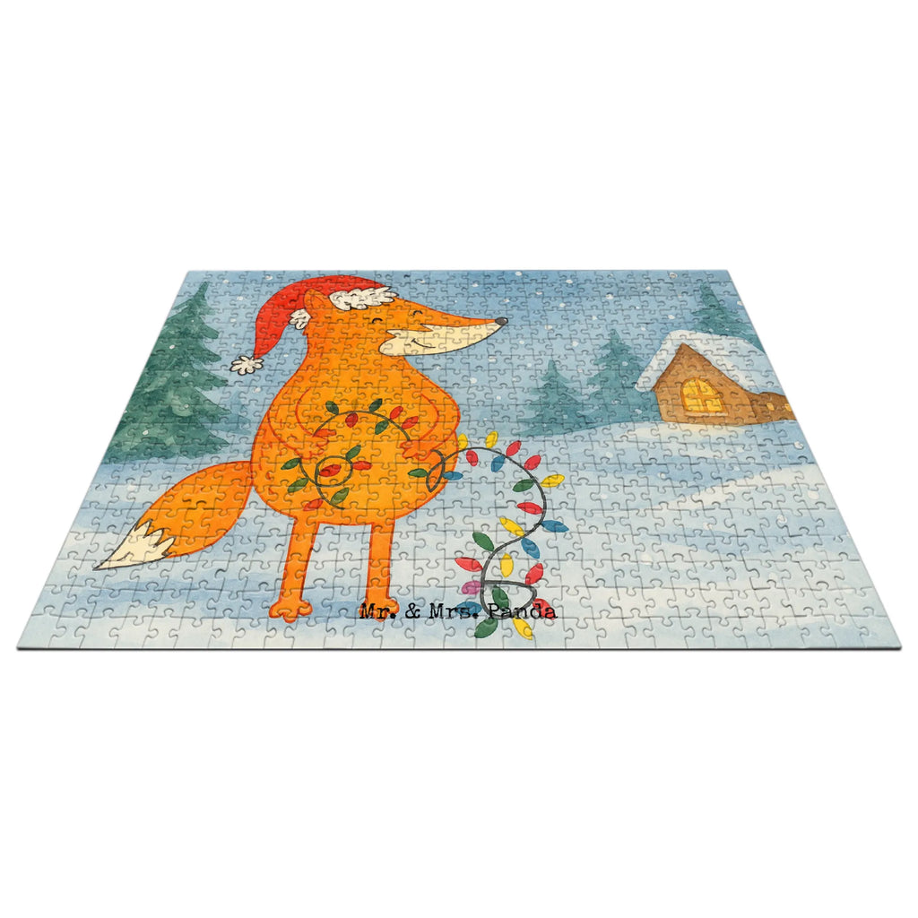 Puzzle Fuchs Weihnachten Design Puzzle, Winter, Weihnachten, Weihnachtsdeko, Nikolaus, Advent, Heiligabend, Wintermotiv, Fuchs, Füchse, Spruch schön, Geschenk Weihnachten, Weihnachtsmann, Weihnachtszeit