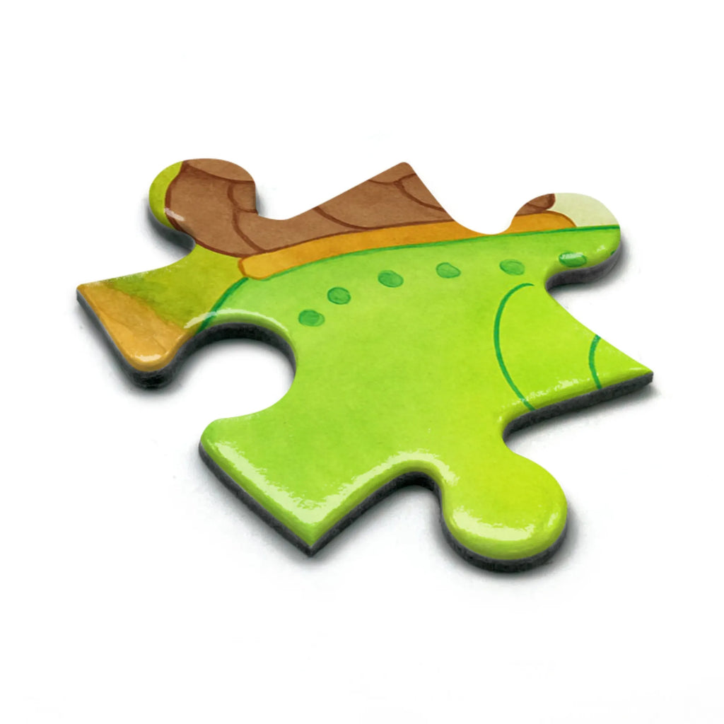 Puzzle Schildkröte Pfeifen Design Puzzle, Schildkröte, Schildi, Schildkröten, fröhlich, Glück, Motivation, Lebensfreude, Depression, Trennung, Neuanfang