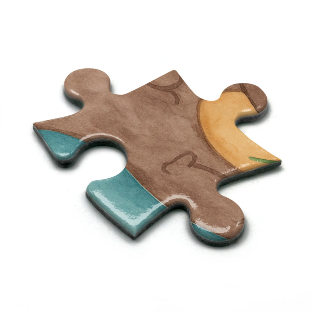Puzzle Otter Seerose Design Puzzle, Otter, Fischotter, Seeotter, Otter Seeotter See Otter