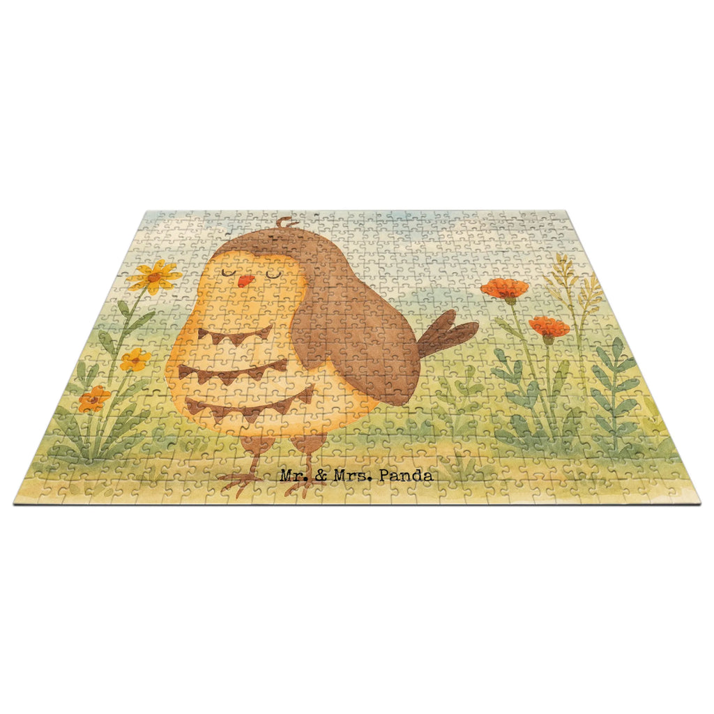 Puzzle Eule Zufrieden Design Puzzle, Eule, Eule Spruch, Eule deko, Owl, Liebe Spruch, Romantisch, Wortspiel lustig, Spruch schön, Geschenk Hochzeitstag