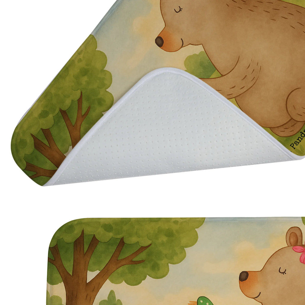 Badematte Bär Kind Design Badematte, Badteppich, Duschvorleger, Badezimmerteppich, Badezimmermatte, Badvorleger, Duschmatte, Duschteppich, Badteppiche, Badgarnitur, Badematten, Teppich Badezimmer, Badezimmermatten, Familie, Vatertag, Muttertag, Bruder, Schwester, Mama, Papa, Oma, Opa, Geschenk, Mutti, Mutter