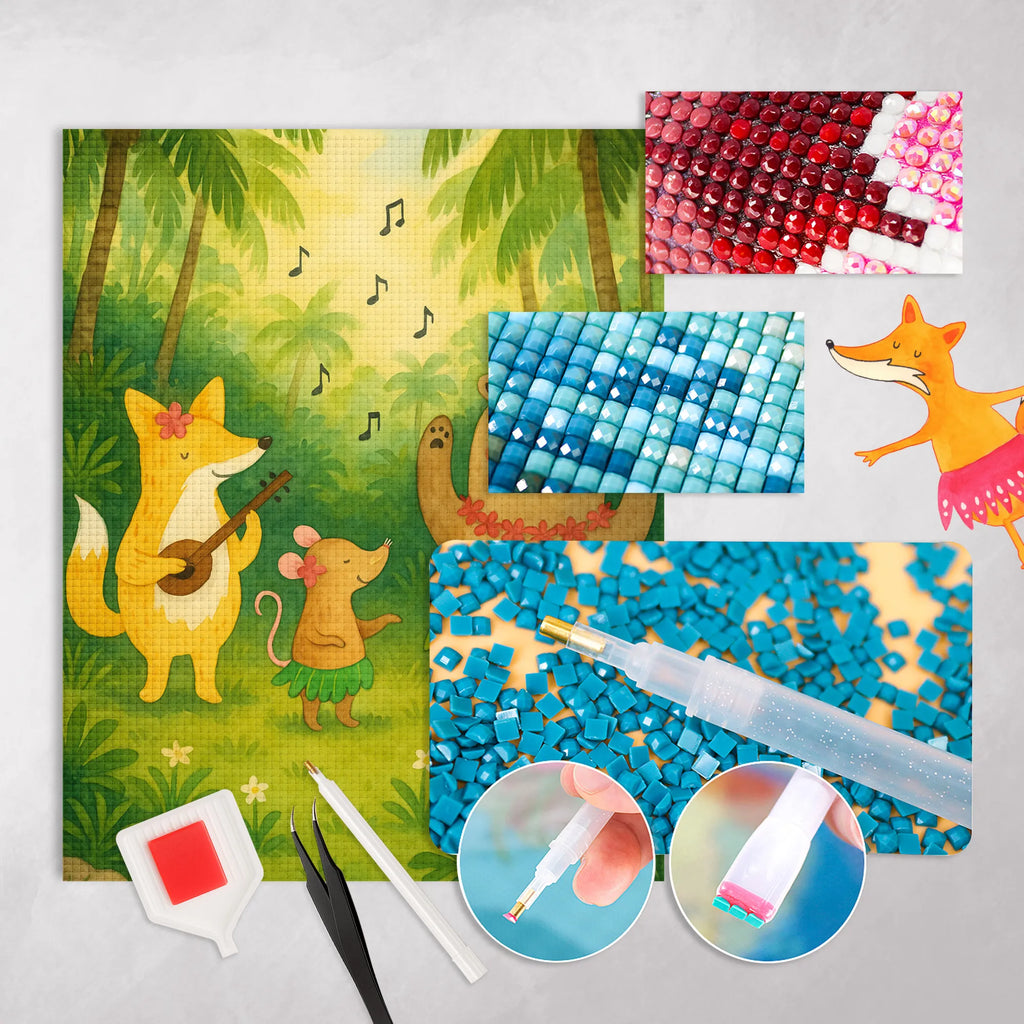 Diamond Painting forest animals Aloha Design Diamond Painting Für Kinder, Diamond Painting Partial Drill, Diamond Painting Geschenkidee, Diamond Painting Bohrer, Diamond Painting Tray, Diamond Painting Motive, Diamond Painting Pinzette, Diamond Art, Diamond Painting Set, Diamond Painting Puzzle, Diamond Painting Werkzeuge, Diamond Painting Deko, Diamond Painting Landschaft, Strass Malerei, Diamond Painting Für Erwachsene, Diamond Painting Leinwand, Diamond Painting Blumen, Diamant Bild, Diamant Mosaik, Diamant Malerei, Diamant Stickerei, Diamond Painting Muster, Diamond Painting, Diamond Painting Klassisch, Diamond Painting Profi Set, Diamond Painting Modern, Diamond Painting Rundbohrer, Diamond Painting Tiere, Diamond Painting Schlüsselanhänger, Kristallbild, DIY Diamond Painting, 5D Diamant Malerei, Diamond Painting Tablett, DIY Strass Bild, Rhinestone Painting, Diamond Painting Quadratbohrer, Diamond Painting Full Drill, Diamond Painting Zubehör, Diamond Painting Anfänger Set, Diamond Painting Kit, Diamond Painting Porträt, Diamond Painting Schablone, Tiermotive, Gute Laune, lustige Sprüche, Tiere, Hase, Waldtiere, Wald, Igel, Aloha, Tanzen, Lachen, Musik, Leben, Bär