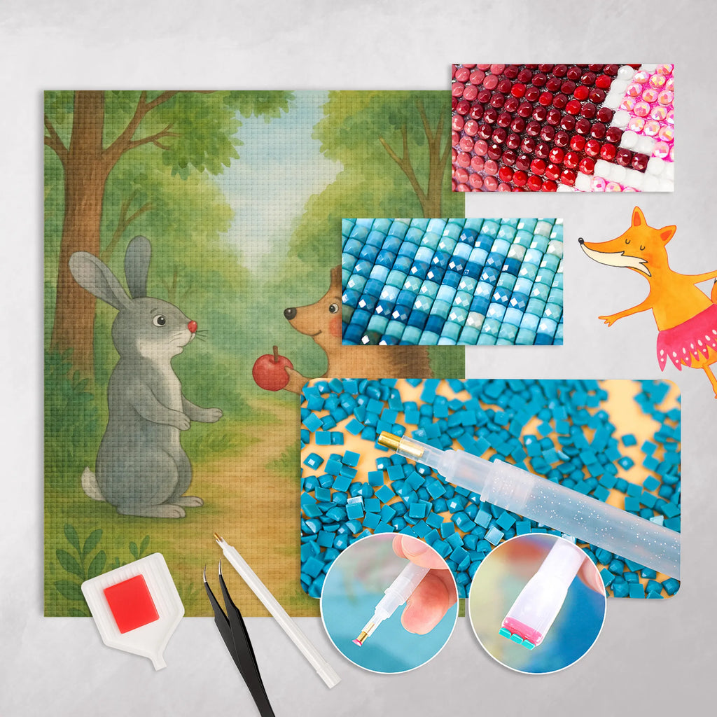 Diamond Painting Hase Igel Design Diamond Painting Kit, Diamond Painting Puzzle, Diamond Painting Full Drill, Diamond Painting Tiere, Strass Malerei, Diamond Art, Diamond Painting Profi Set, 5D Diamant Malerei, Diamond Painting Klassisch, Diamond Painting Motive, Diamond Painting Deko, Diamond Painting Werkzeuge, Diamond Painting Set, Diamond Painting Modern, Diamond Painting Quadratbohrer, Diamond Painting Zubehör, Diamond Painting Tray, Rhinestone Painting, Diamant Bild, Diamond Painting Geschenkidee, Diamond Painting Pinzette, Diamond Painting Rundbohrer, Diamant Mosaik, Kristallbild, Diamant Stickerei, Diamond Painting Schlüsselanhänger, Diamond Painting Für Erwachsene, Diamond Painting Für Kinder, Diamond Painting Anfänger Set, Diamant Malerei, Diamond Painting Bohrer, DIY Diamond Painting, DIY Strass Bild, Diamond Painting Landschaft, Diamond Painting Blumen, Diamond Painting Schablone, Diamond Painting Leinwand, Diamond Painting Partial Drill, Diamond Painting, Diamond Painting Muster, Diamond Painting Porträt, Diamond Painting Tablett, Tiermotive, Gute Laune, lustige Sprüche, Tiere, Hase, Herzschmerz, Spruch romantisch, Igel, Liebeskummer Geschenk, Igel und Hase, Trösten, Trennungsschmerz, Liebe Spruch