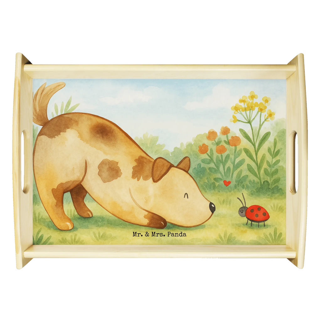 Serviertablett Hund Marienkäfer Design Serviertablett, Tablett, Holztablett, Küchentablett, Dekotablett, Frühstückstablett, Hund, Hundemotiv, Haustier, Hunderasse, Tierliebhaber, Hundebesitzer, Sprüche, Hunde, Hundespruch, Marienkäfer, Mischling, Mischlinghund