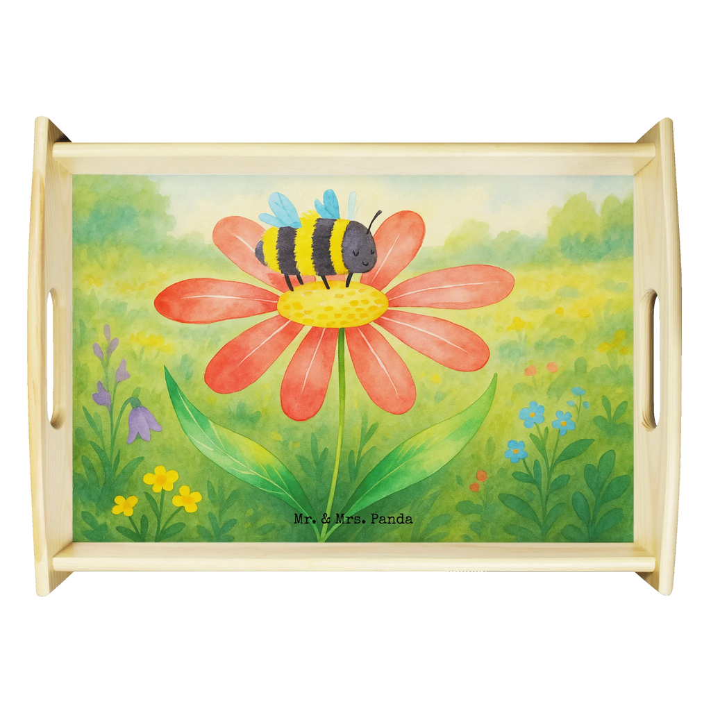 Serviertablett Hummel Blume Design Serviertablett, Tablett, Holztablett, Küchentablett, Dekotablett, Frühstückstablett, Tiermotive, Gute Laune, lustige Sprüche, Tiere, Hummel, Blume, Wespe, Flauschig, Natur, Feld, Hummeln, Biene