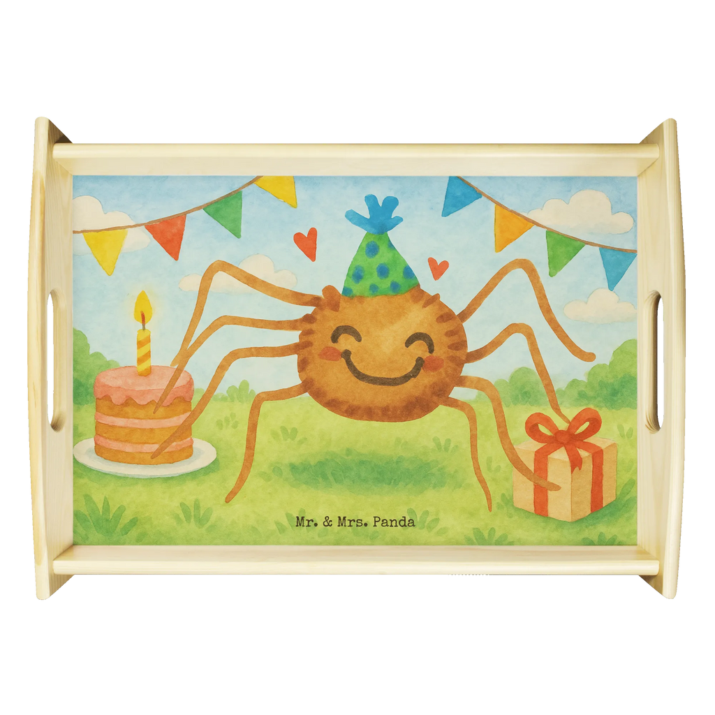 Serviertablett Spinne Agathe Party Design Serviertablett, Tablett, Holztablett, Küchentablett, Dekotablett, Frühstückstablett, Spinne Agathe, Spinne, Agathe, Videos, Merchandise, Selbstliebe, Wunder, Motivation, Glück