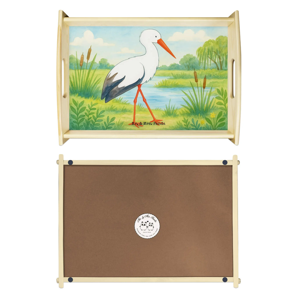 Serviertablett Storch Design Serviertablett, Tablett, Holztablett, Küchentablett, Dekotablett, Frühstückstablett, Tiermotive, Gute Laune, lustige Sprüche, Tiere, Storch, Störche, Schwangerschaft, Geburt, Mutter, Mütter, Mutter werden, Schwanger, Babybauch, Baby