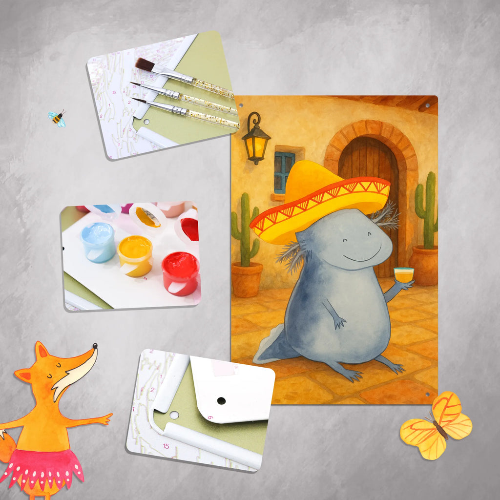 Malen nach Zahlen Metallschild Axolotl Tequila Design Baseln, Ausmalbild, Kreativität, Malen, Malen nach Zahlen, Kunstwerk, DIY, Bastelidee, Künstler, Axolotl, Molch, Axolot, Lurch, Zitrone, Schwanzlurch, Sombrero, Feuerdrache, Motivation, Spruch, Mexico, Mexiko, Lurche, Feuersalamander, Tequila