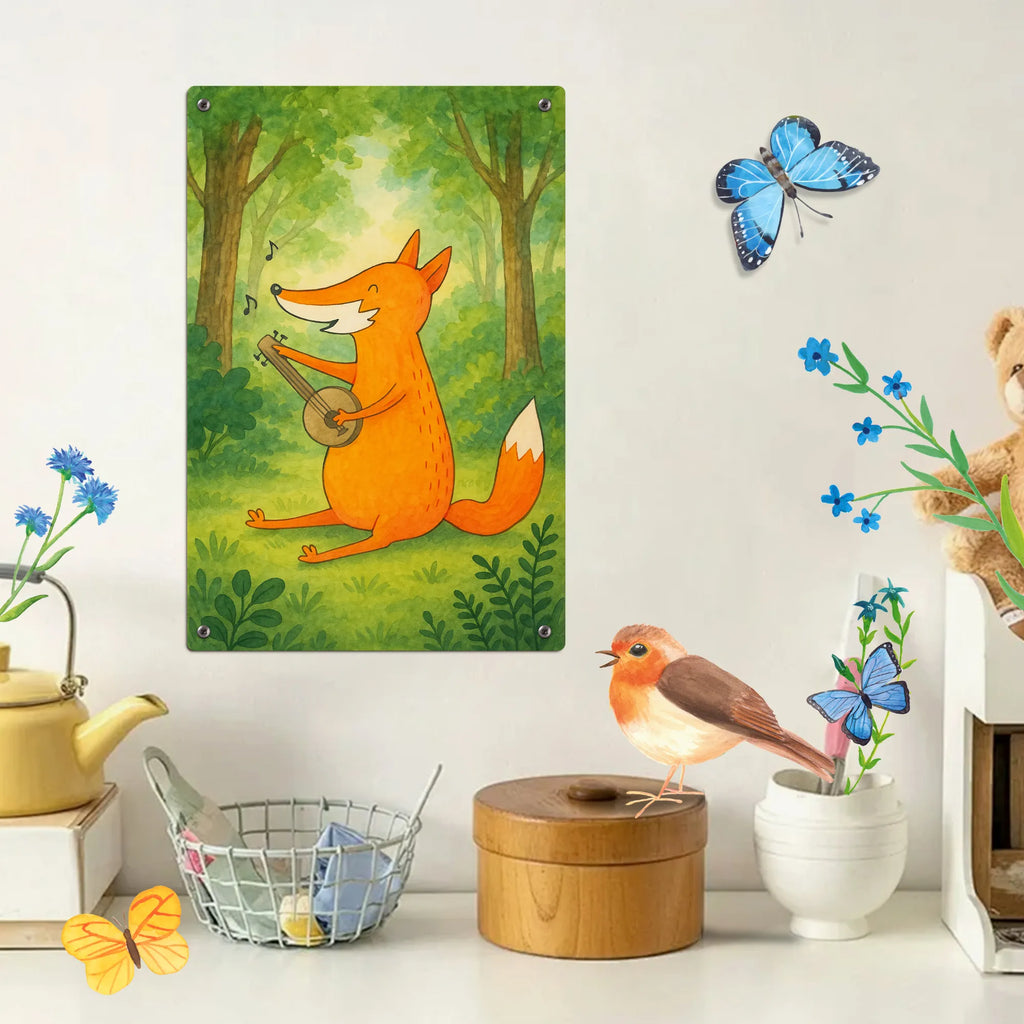 Malen nach Zahlen Metallschild Fuchs Gitarre Design Malen, Ausmalbild, Kunstwerk, Malen nach Zahlen, Baseln, Kreativität, Künstler, DIY, Bastelidee, Fuchs, Musikerin, Sängerin, Füchse, Gitarre, Geschenk Musiker, Musik Spruch, Sänger