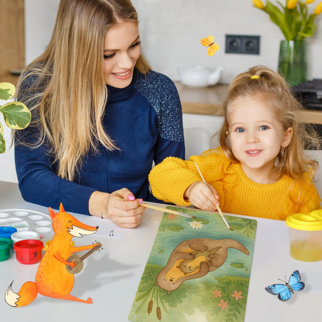 Paint by Numbers Metal Sign otter child Design otter, marten, sea otter, European otter, water mammal, aquatic animal, baby otter, predator, water, otter gifts, animal lover, gift ideas for animal lovers, animal, mammal, water animal, gifts for people in love, Otter Sea Otter Lake Otter