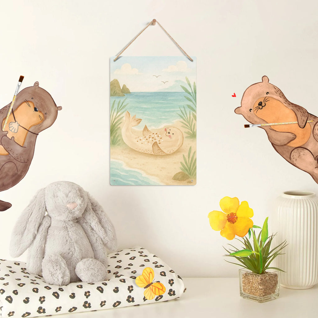 Malen nach Zahlen Metallschild Robbe Liegen Design Baseln, Kreativität, Bastelidee, Ausmalbild, Kunstwerk, Malen, DIY, Künstler, Malen nach Zahlen, Tiermotive, Gute Laune, lustige Sprüche, Tiere, Lachen, Seehund, Freude, Nordsee, Robben, Meerestier, Ostsee, Strand, Robbe