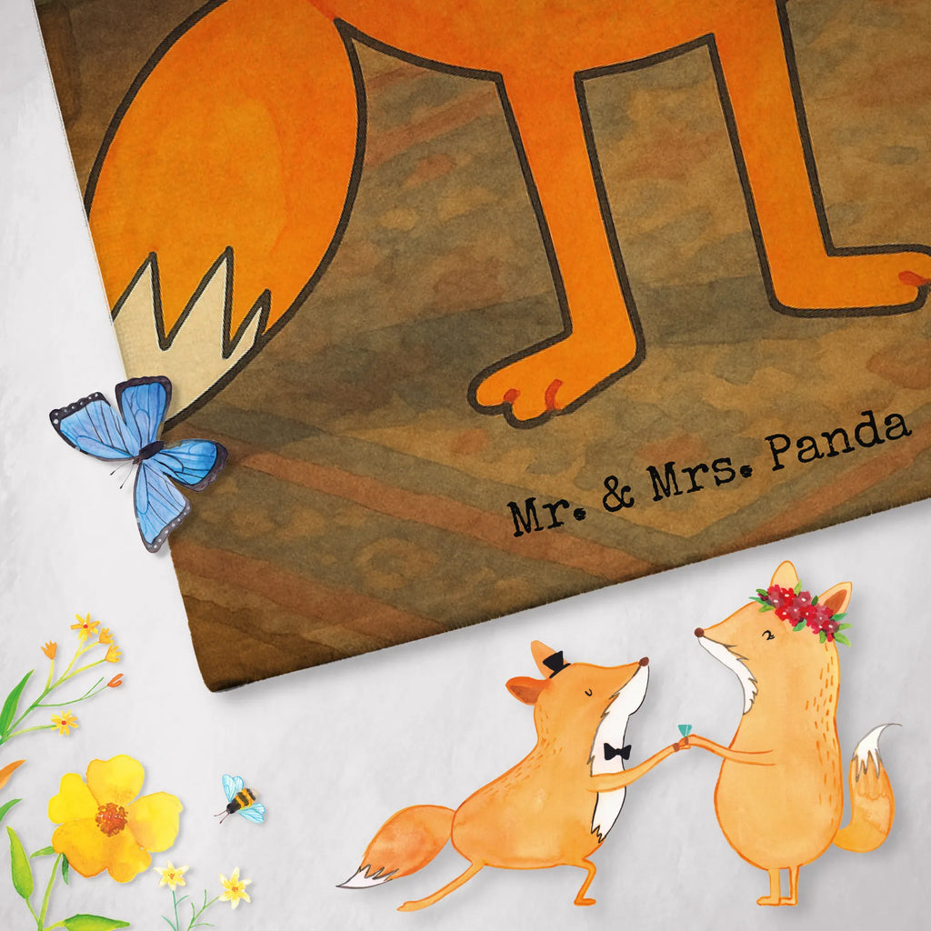 Badehandtuch Fuchs Lord Design Duschtuch, Badetuch, Strandtuch, Saunatuch, Kinder Handtuch, Fuchs, Füchse, tröstende Worte, Spruch lustig, Liebeskummer Geschenk, Motivation Spruch, Problemlösung