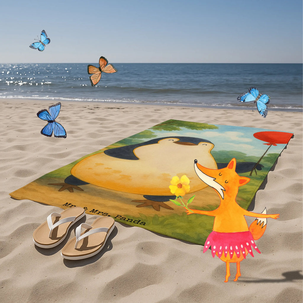 Badehandtuch Pinguin Luftballon Design Duschtuch, Badetuch, Strandtuch, Saunatuch, Kinder Handtuch, Pinguin, Pinguine, Luftballon, Tagträume, Lebenslust, Geschenk Freundin, Geschenkidee, beste Freundin, Motivation, Neustart, neues Leben, Liebe, Glück