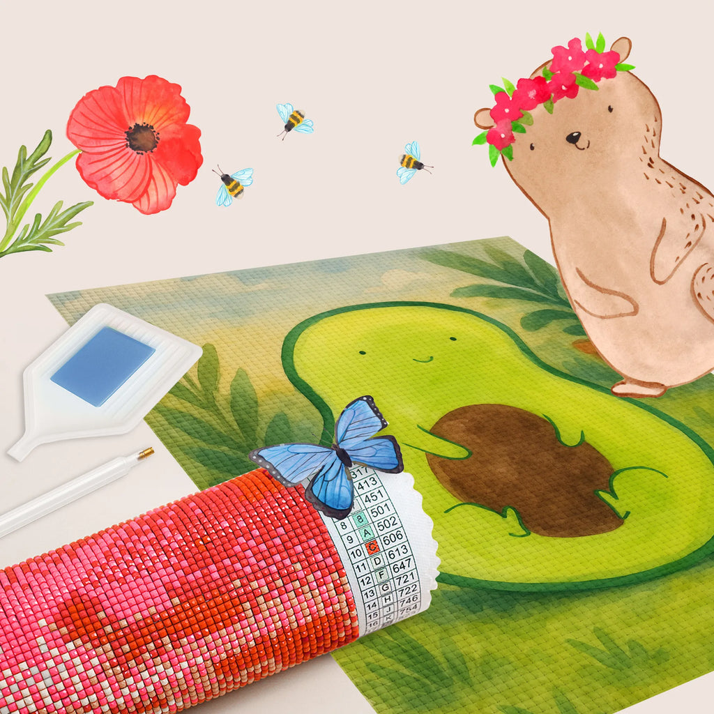 Diamond Painting avocado core Design avocado, vegetables, plant, saying life, avocado seed, seed