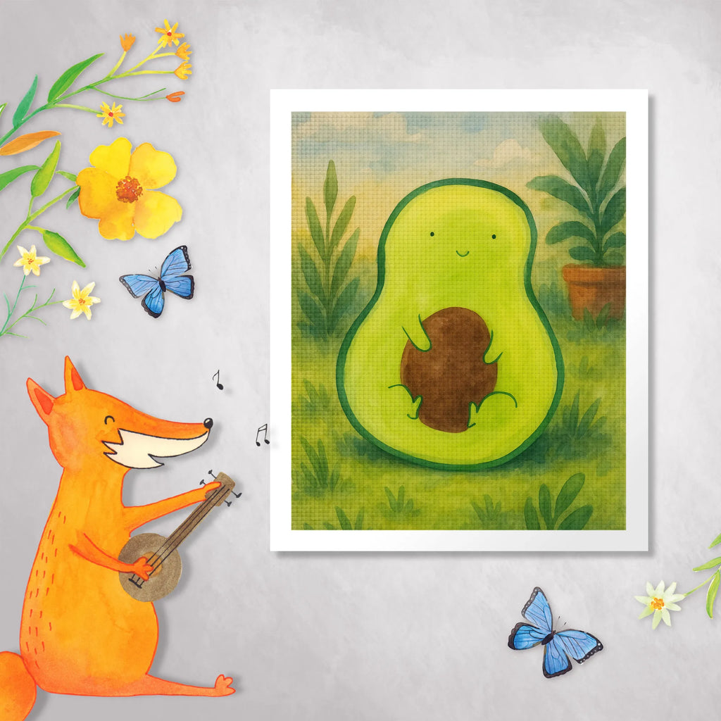 Diamond Painting avocado core Design avocado, vegetables, plant, saying life, avocado seed, seed