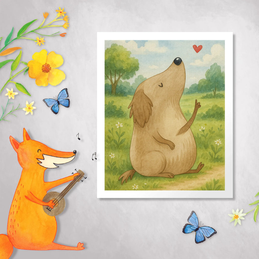 Obraz diamentowy Pies miłość Design Pies, motyw psa, zwierzę domowe, rasa psa, miłośnik zwierząt, właściciel psa, powiedzenia