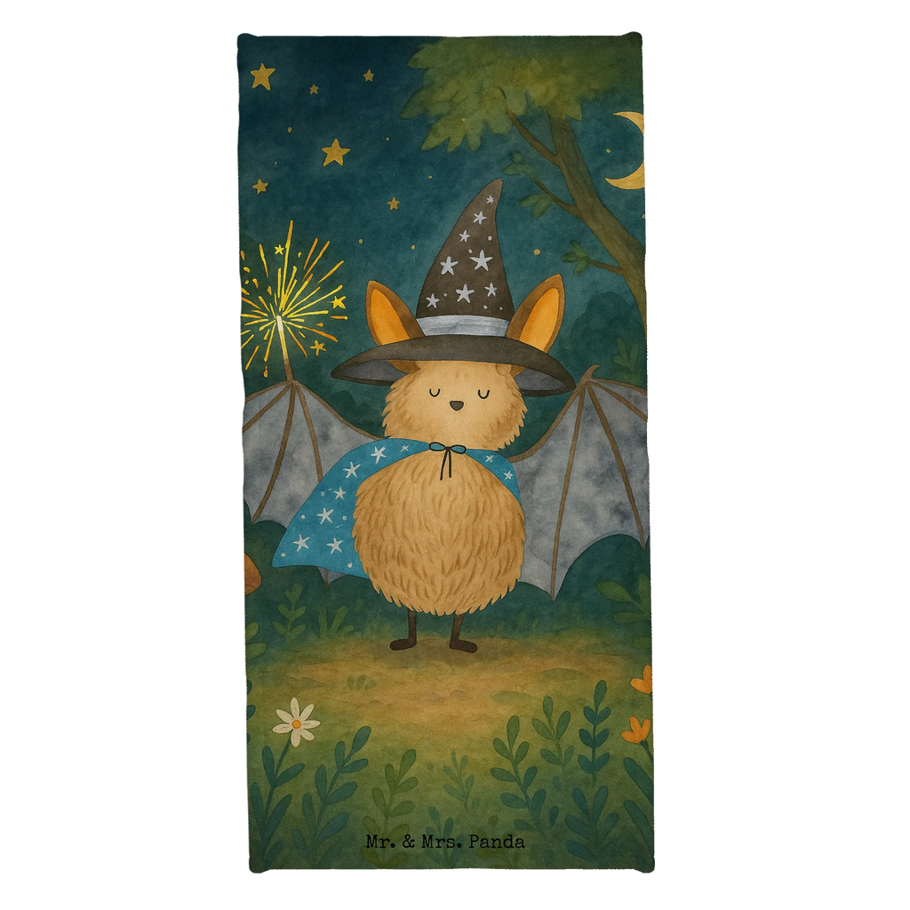 Badehandtuch Fledermaus Zauberer Design Duschtuch, Badetuch, Strandtuch, Saunatuch, Kinder Handtuch, Tiermotive, Gute Laune, lustige Sprüche, Tiere, Fledermaus, Fledermäuse, Zauberer, Magier, Frauen, reinsteigern