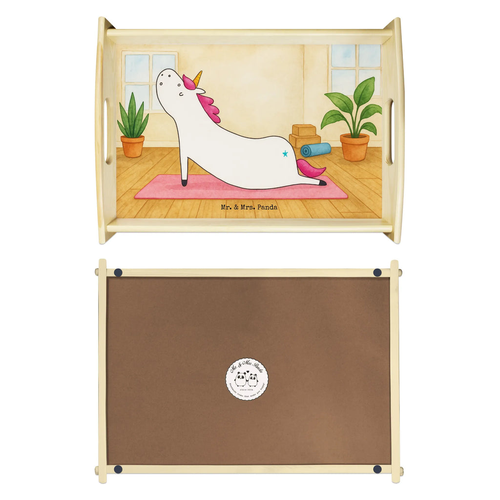 Serviertablett Einhorn Yoga Design Serviertablett, Tablett, Holztablett, Küchentablett, Dekotablett, Frühstückstablett, Einhorn, Einhörner, Einhorn Deko, Unicorn, Yoga, Namaste, Achtsamkeit, Entspannung, Joga, Yogamatte, Sport, lustig, witzig, süß