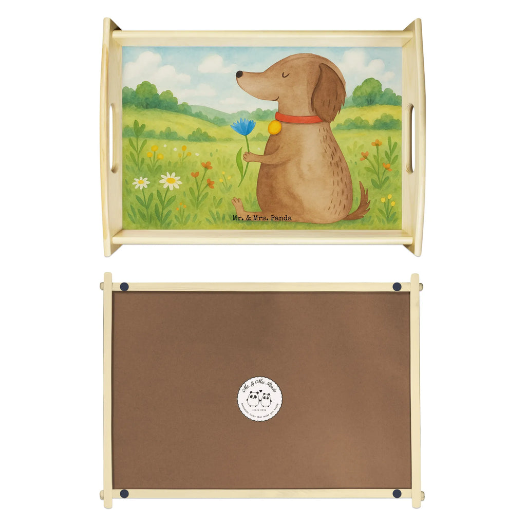 Serviertablett Hund Blume Design Serviertablett, Tablett, Holztablett, Küchentablett, Dekotablett, Frühstückstablett, Hund, Hundemotiv, Haustier, Hunderasse, Tierliebhaber, Hundebesitzer, Sprüche, Hunde, Frauchen, Hundeliebe