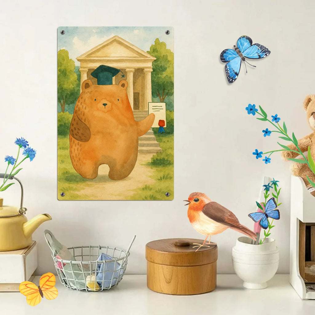 Malen nach Zahlen Metallschild Bär Prüfung Design Kunstwerk, Kreativität, Malen, Ausmalbild, DIY, Künstler, Bastelidee, Malen nach Zahlen, Baseln, Bär, Teddy, Teddybär, Abschluss, Prüfung bestanden, Prüfungen, Abschlusszeugnis, Abitur, Zeugnis