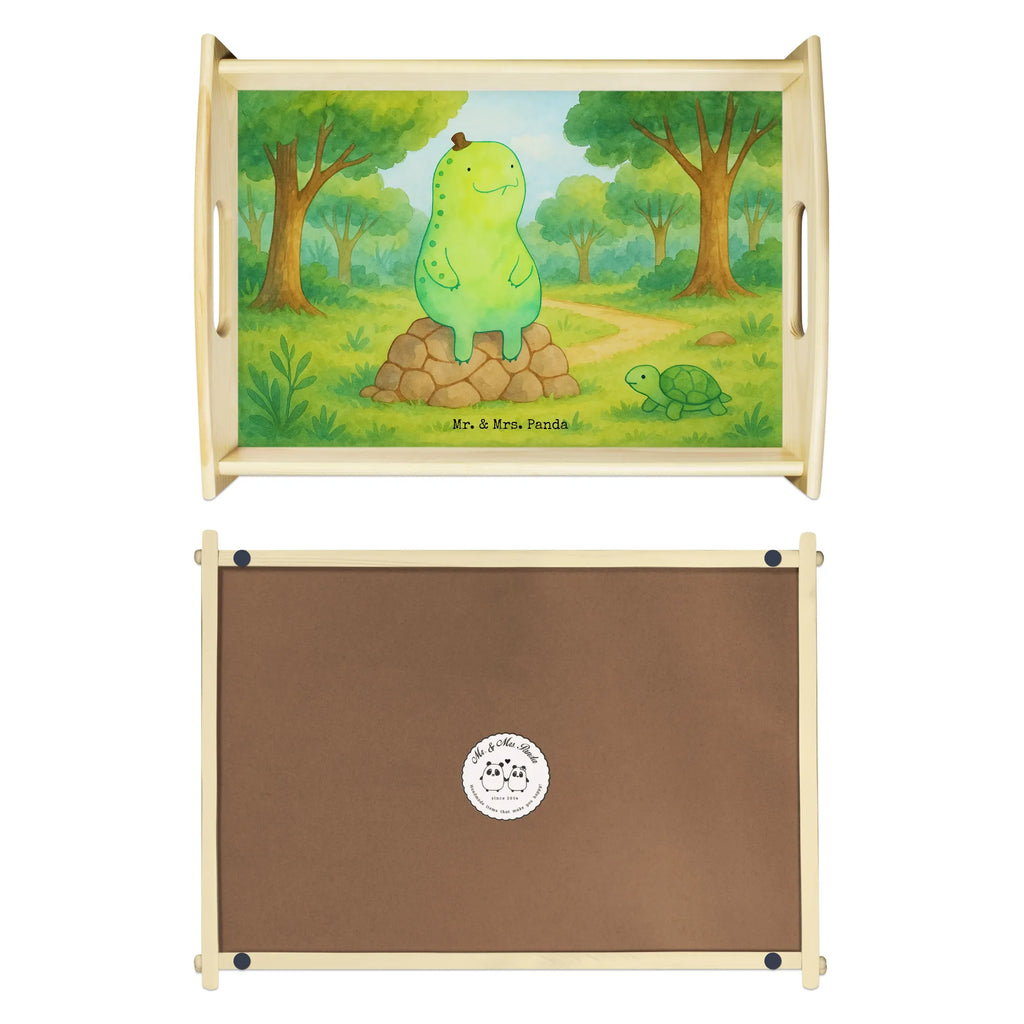 Serviertablett Schildkröte Pause Design Serviertablett, Tablett, Holztablett, Küchentablett, Dekotablett, Frühstückstablett, Schildkröte, Achtsamkeit, Entschleunigen, achtsam