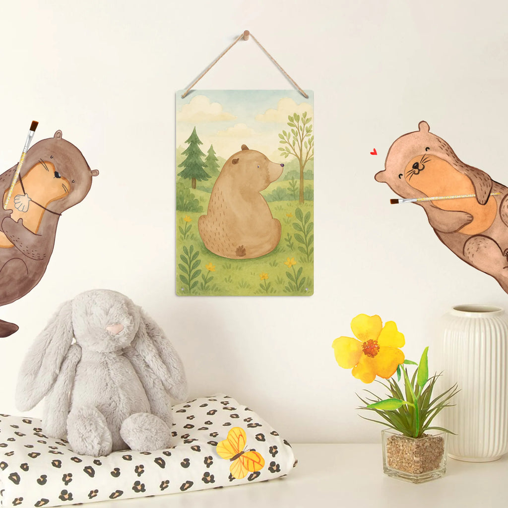 Malen nach Zahlen Metallschild Bär Schulterblick Design Bastelidee, Ausmalbild, Malen nach Zahlen, DIY, Malen, Baseln, Künstler, Kunstwerk, Kreativität, Bär, Teddy, Teddybär, Bärenliebe, Motivation, Bären, Weisheit, Selbstachtung, Weltansicht