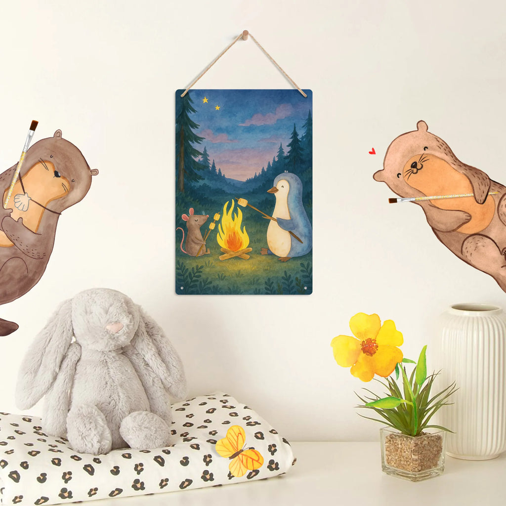 Paint by Numbers Metal Sign Penguin campfire Design Penguin, North Pole, Winter, Penguins, work, mouse, campfire, penguins, life motto, job, new start, life, barbecue, everyday office life, love, office, marshmallows, life motivation, fire, motivation